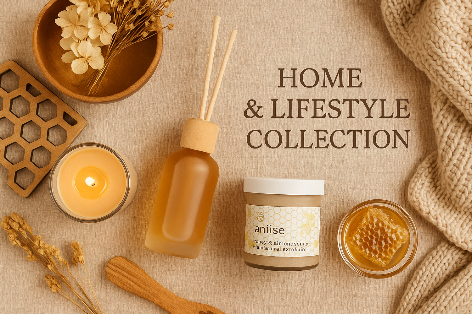 Home & Lifestyle - Bee-Inspired Candles & Decor