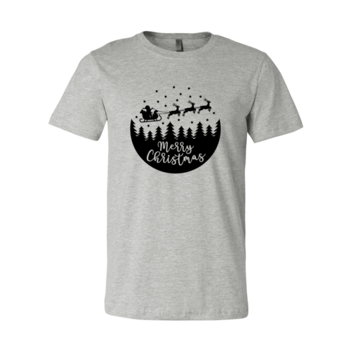 Merry Christmas Scene With Santa Shirt