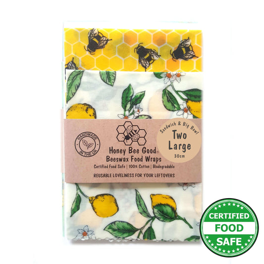 *Classic Sandwich & Bowl Set of 2 Large | Lemony Bees