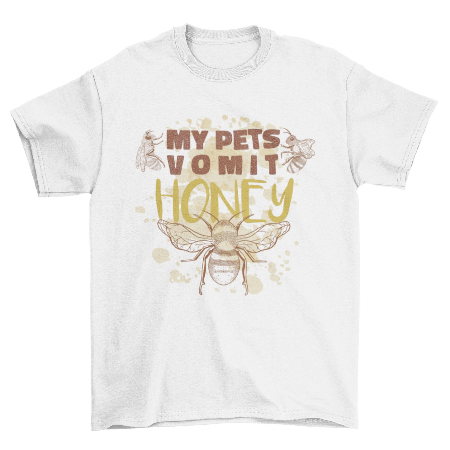 Bee pet honey quote t-shirt