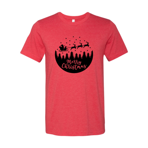 Merry Christmas Scene With Santa Shirt