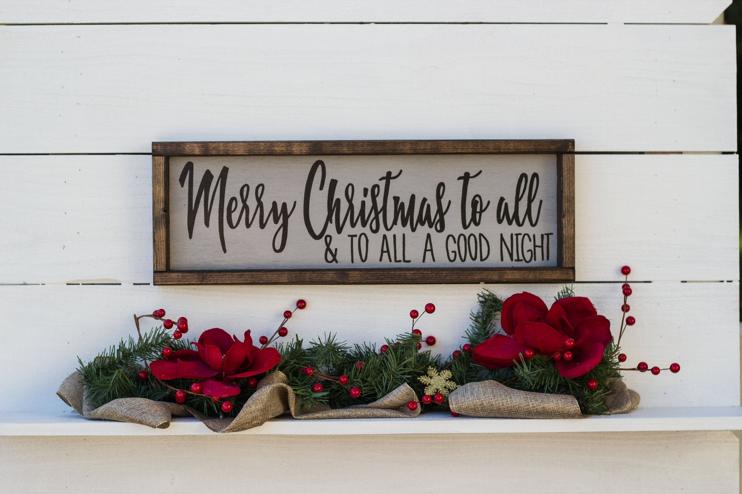 Merry Christmas to all & to all a good night