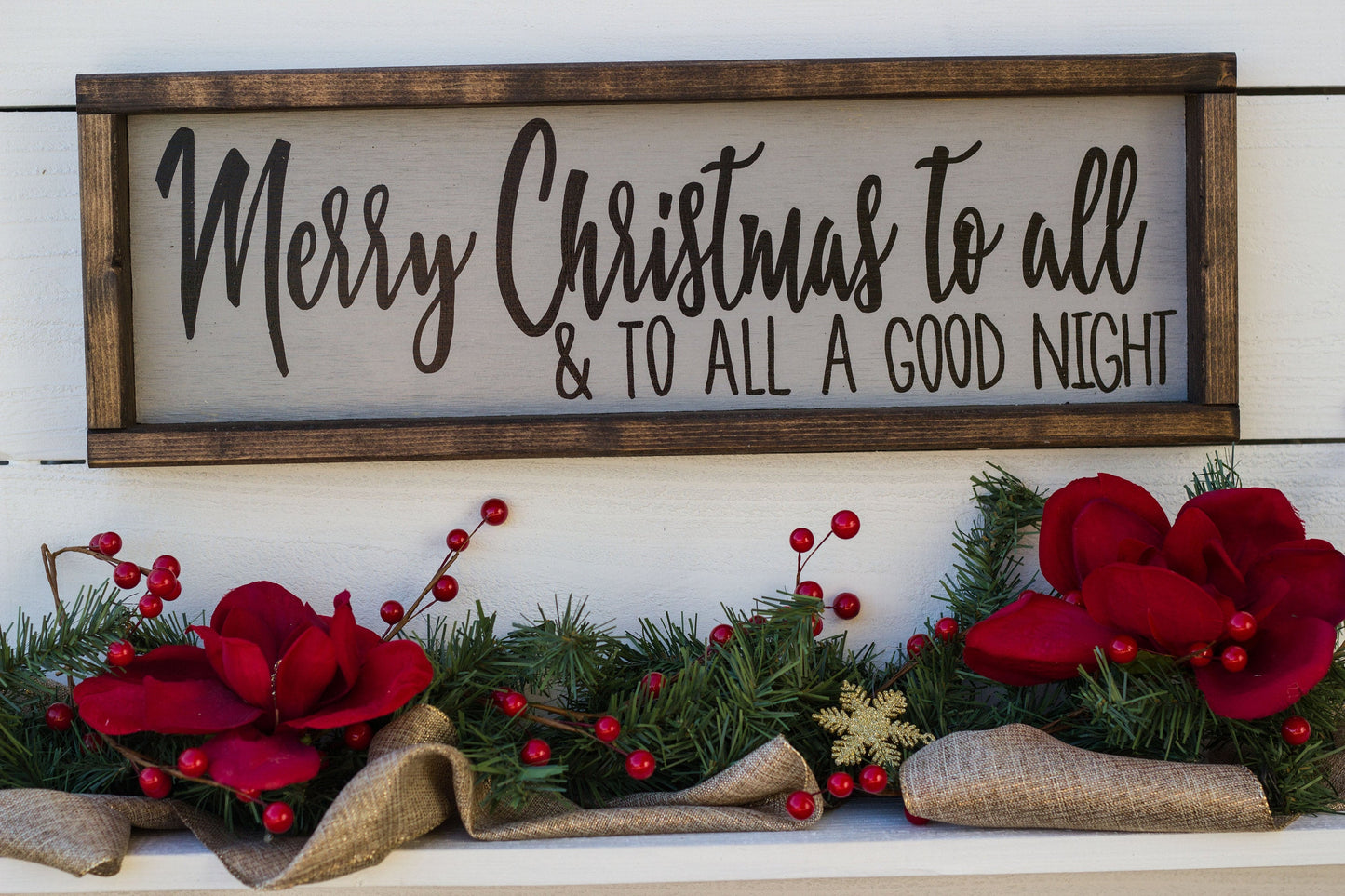 Merry Christmas to all & to all a good night